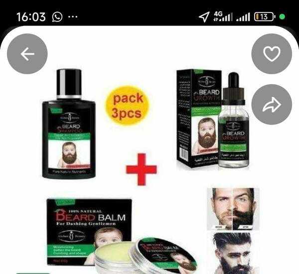 Pack Soin Barbe 3 pièces