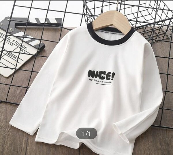 Long sleeved t shirt for baby boys