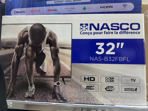 Télévision LED 32" HD Nasco