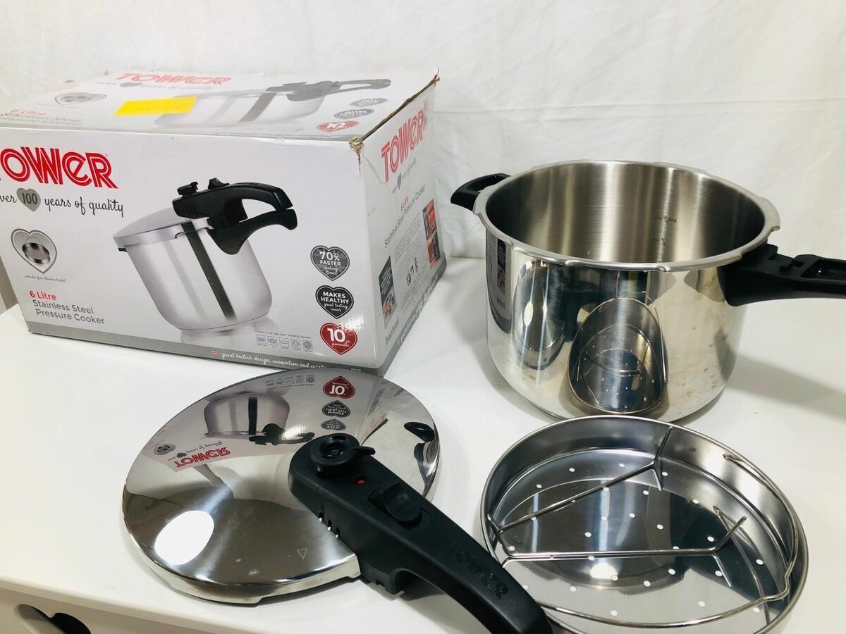 Autocuiseur en acier inoxydable