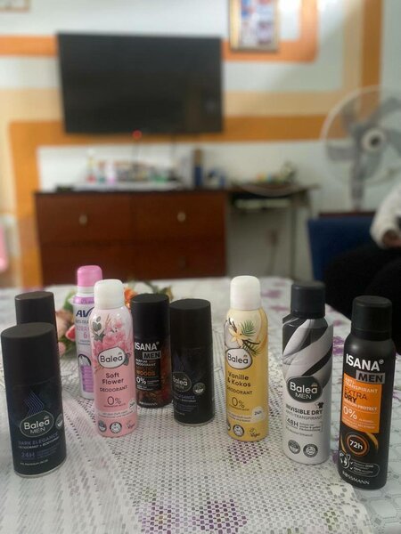 Déodorants Balea et Isana