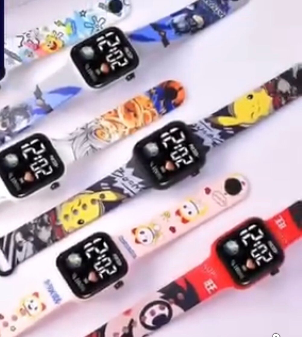 Montres Enfant Numériques Colorées