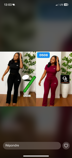 Tenue confortable femme