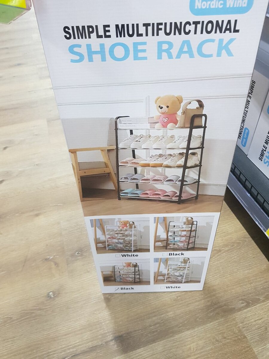 Étagère à Chaussures Multifonctionnelle