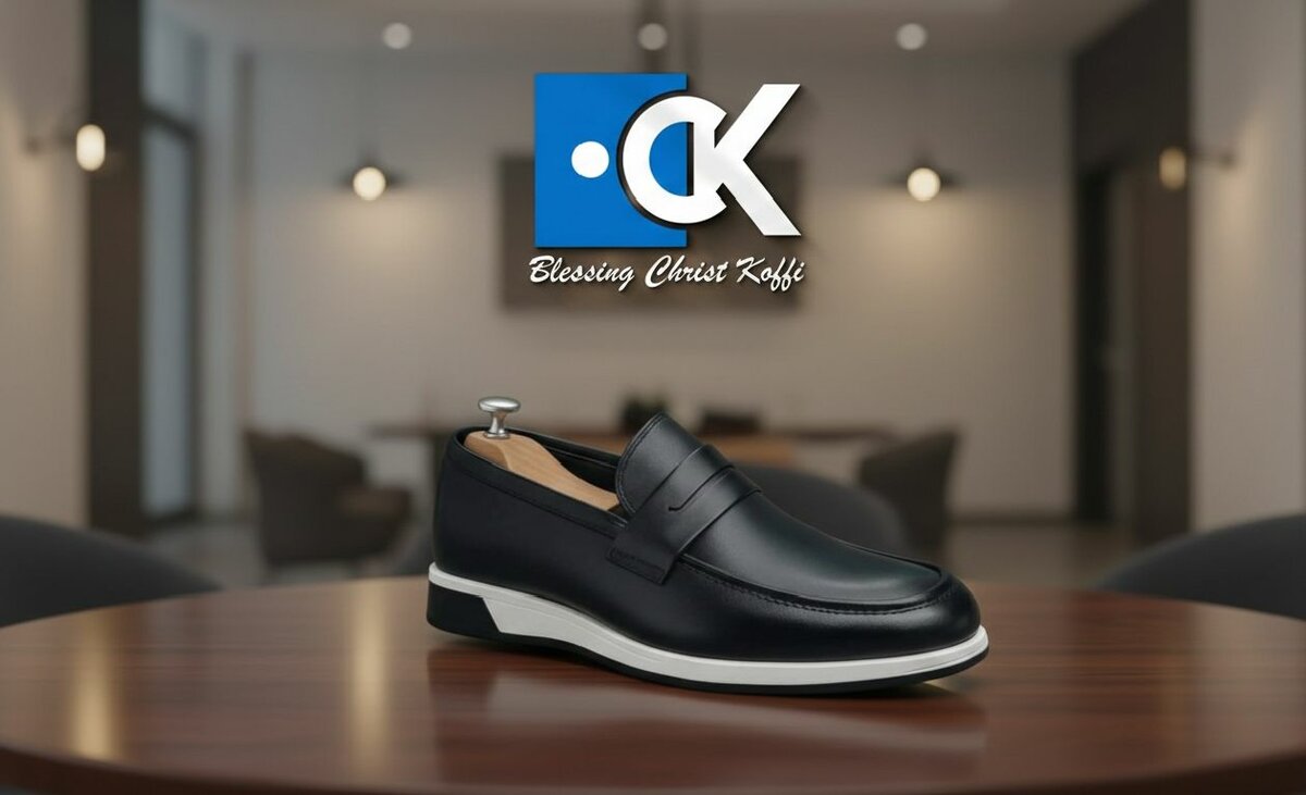 Chaussures en cuir élégantes