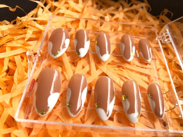 Ongles Press-On Élégant