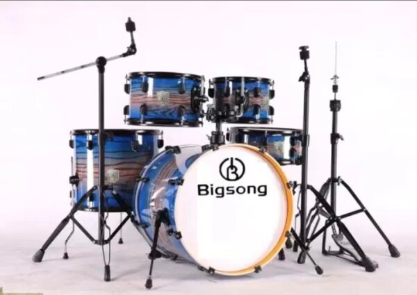 Big Song 5 pieces drum set with Double Cymbals