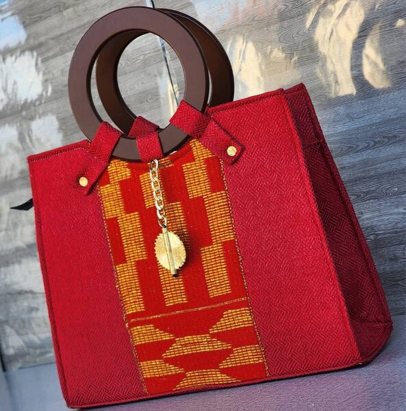 Sac à main en tissu ethnique