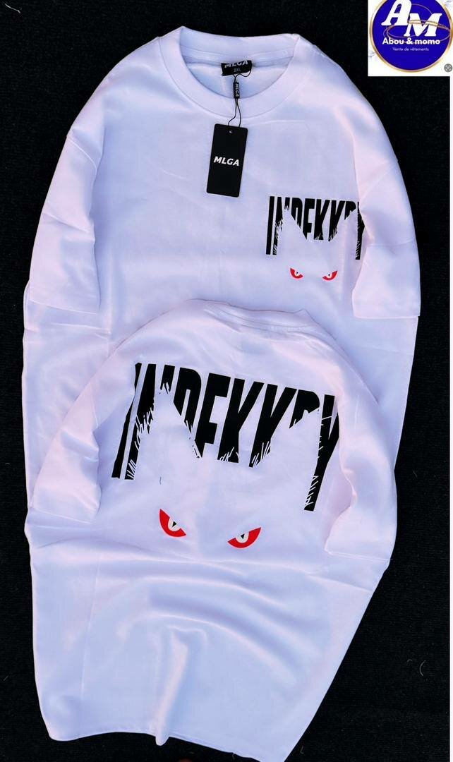 T-shirt imprimée unisexe