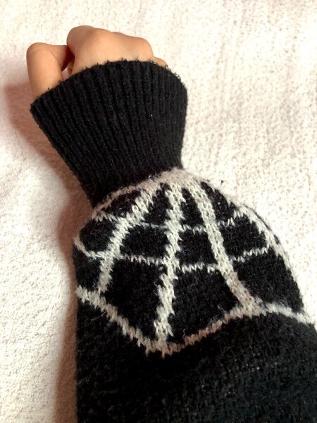 Свитер паук