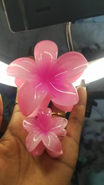 Pince à cheveux fleur hibiscus