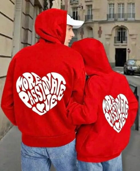 Sweat à capuche saint Valentin