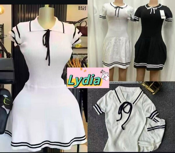 Robe Élégante Tricotée