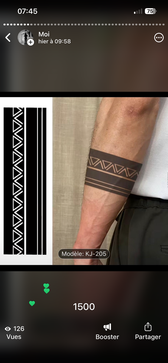 Tatouages temporaires