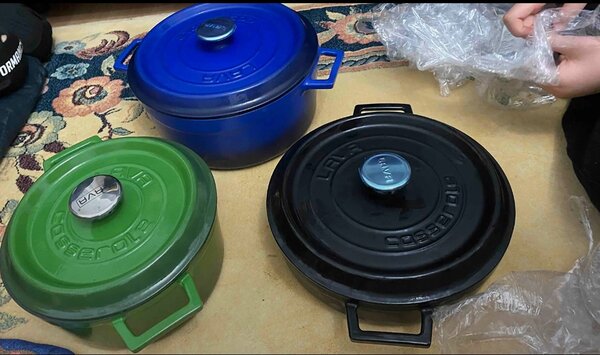 Чугунный казан