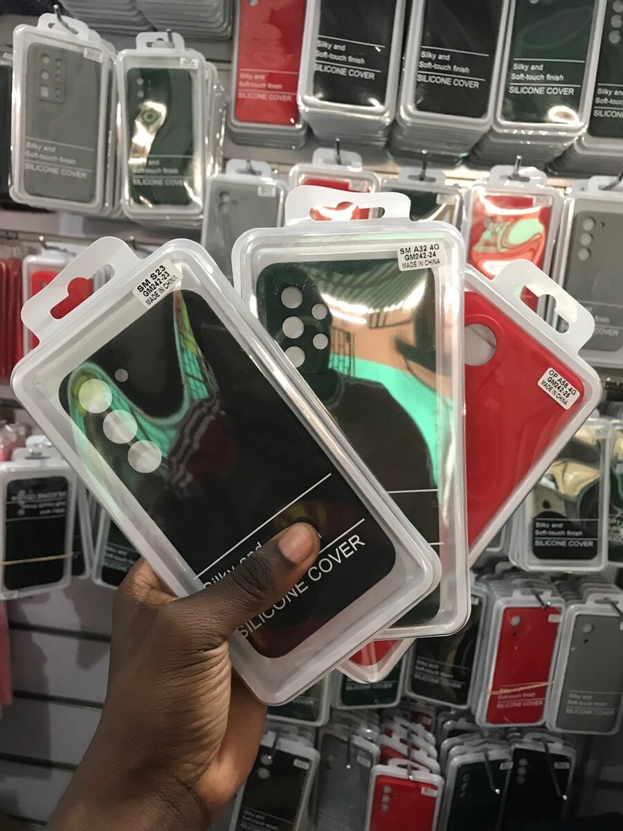 Silicone phone cases