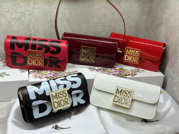 Miss Dior premium кожа/ 14- февраля подарок для неё