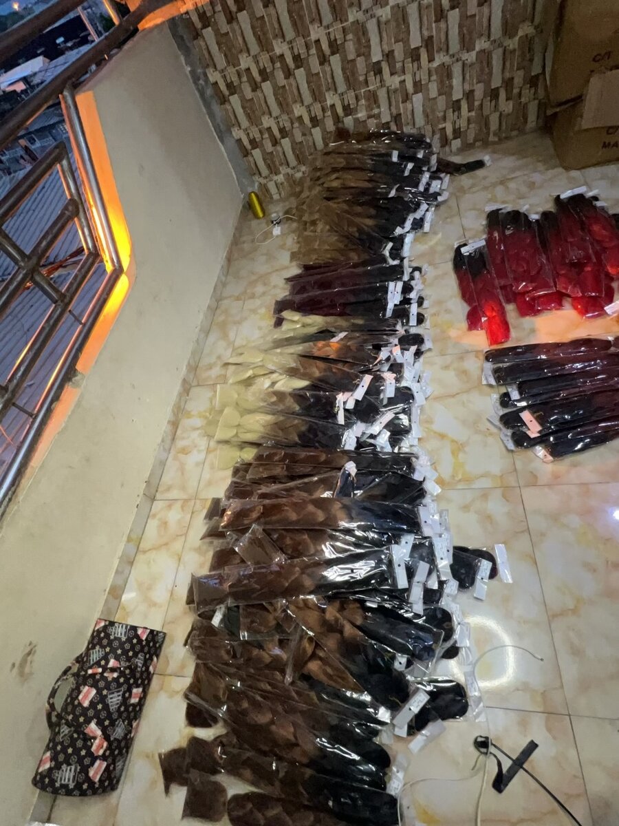 Extensions de Cheveux Tressés Ombre