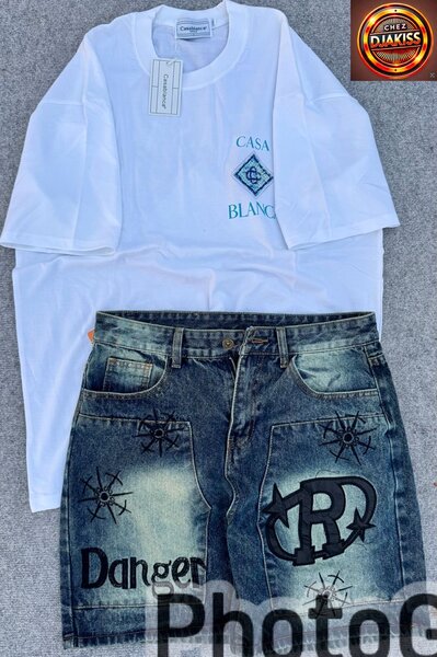 Ensemble T-shirt et Short Mode