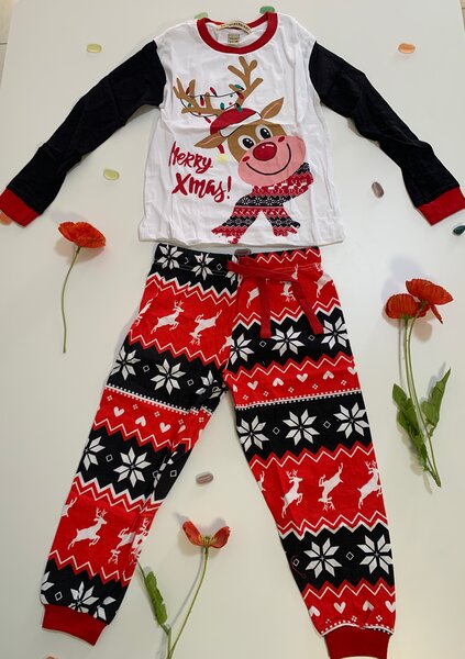 Pyjama Enfant Noël Renne