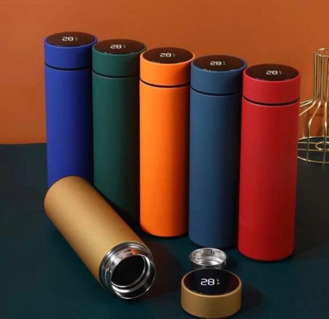Gourde Thermos LED Température