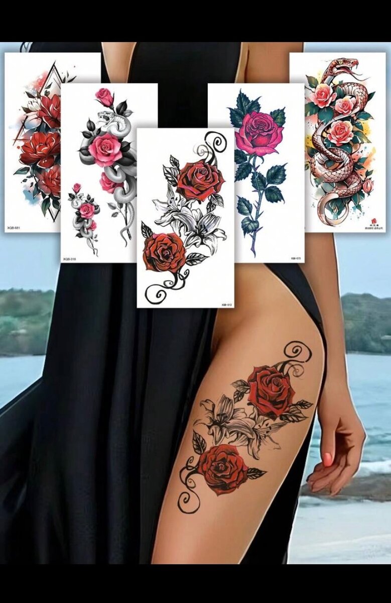 Faux tataouges temporaires