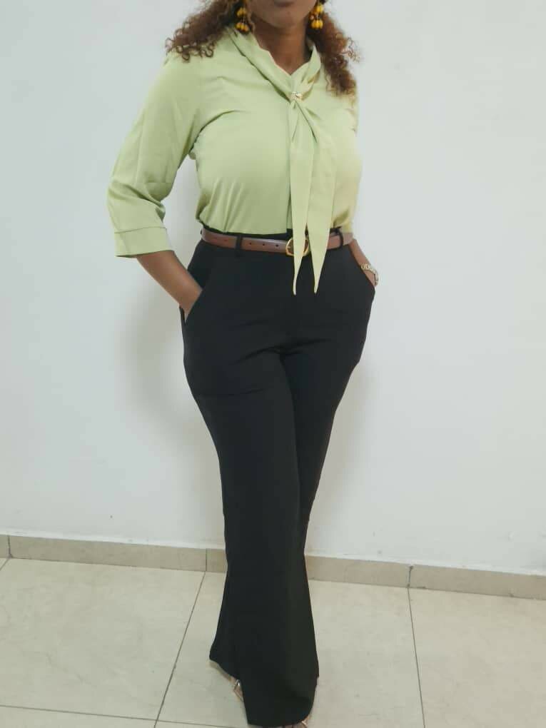 Robe midi élégante femme