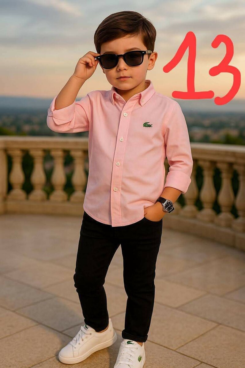 Chemise Enfant Élégante Lacoste