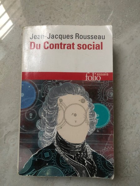 Du contrat social de JEAN-JACQUES ROUSSEAU