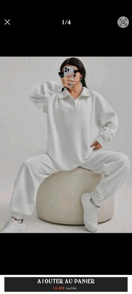 Pantalon coton bien lourd