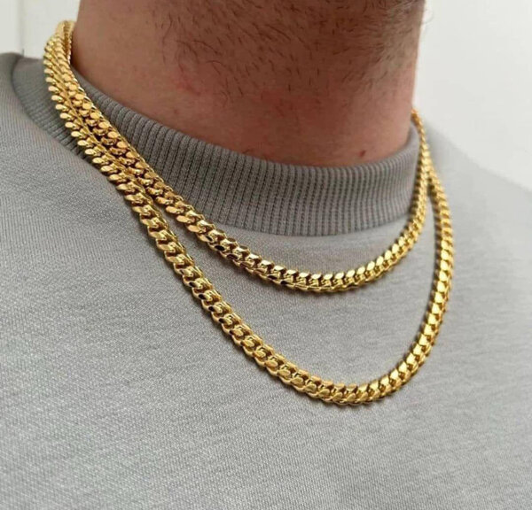 Chaîne et Bracelet en Acier