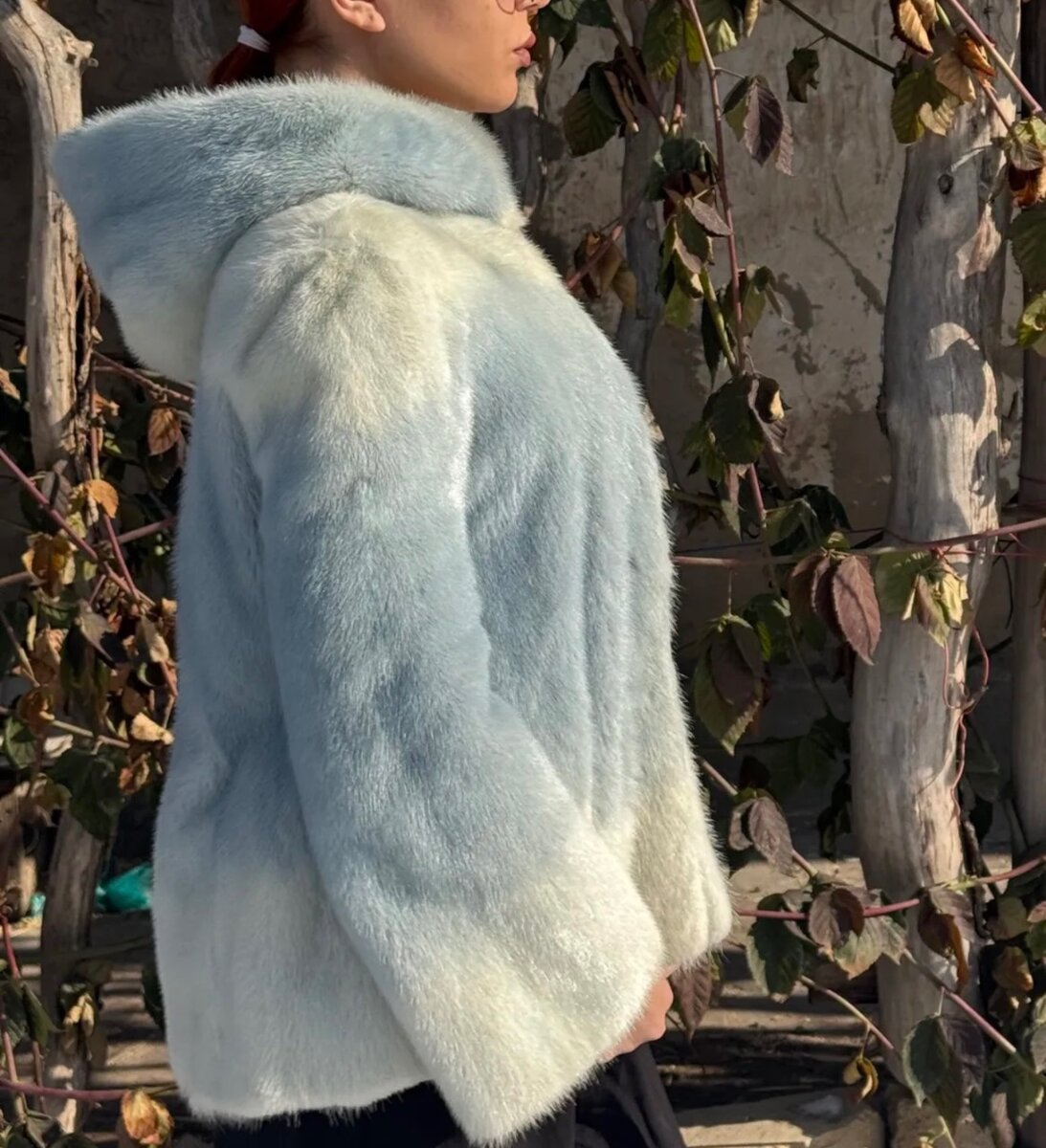 Шуба из натурального меха