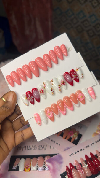 Ongles Press-On Design Été