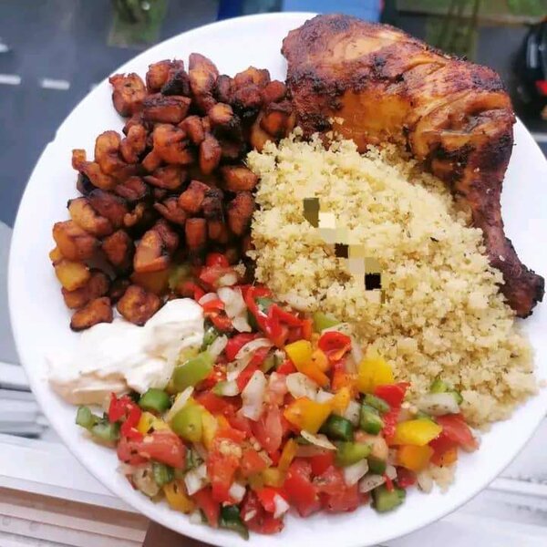 Attieke + Poulet + alloco