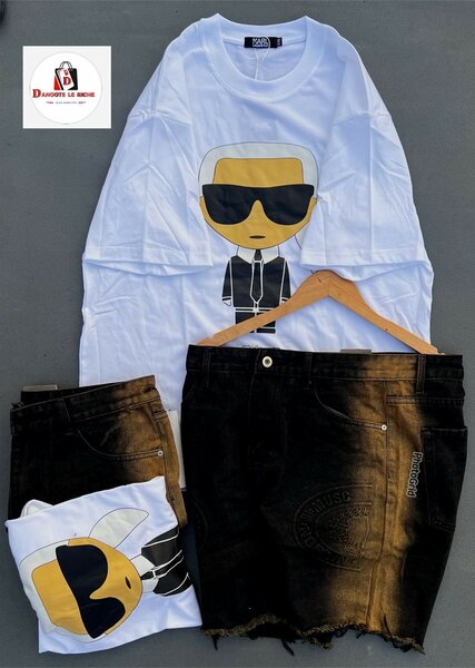 T-shirt et short décontractés