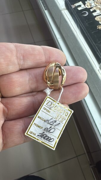 Кольцо золото