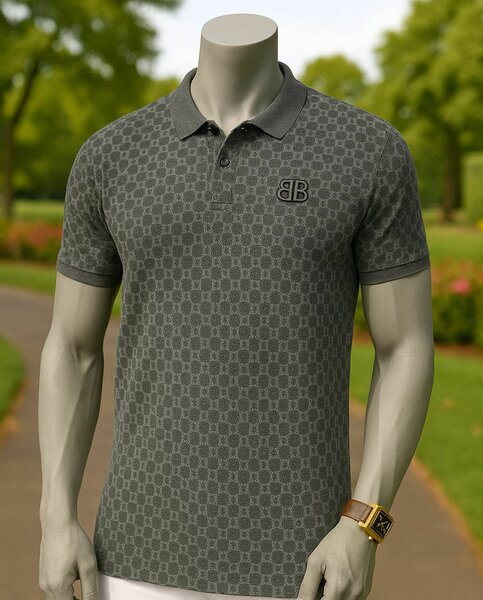 Polo Homme Élégant en Coton