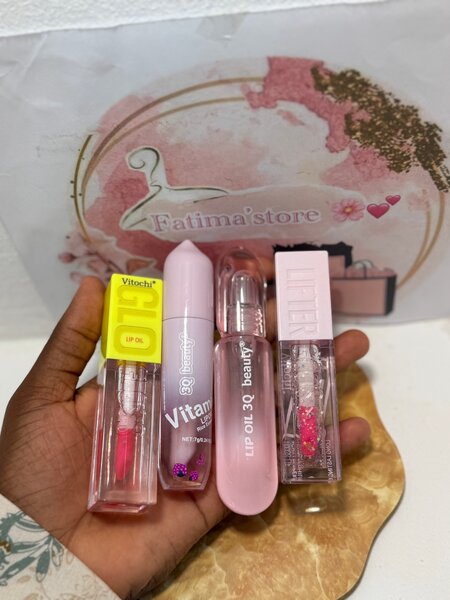 gloss à lèvres brillants