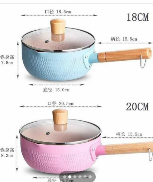 Non-stick one hand cookware