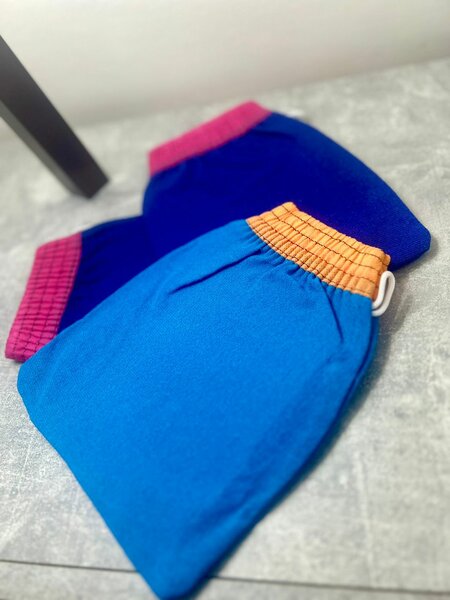 Gants de Gommage Exfoliants Colorés