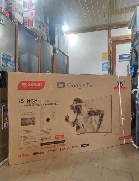 Téléviseur intelligent 75 pouces LED Google TV