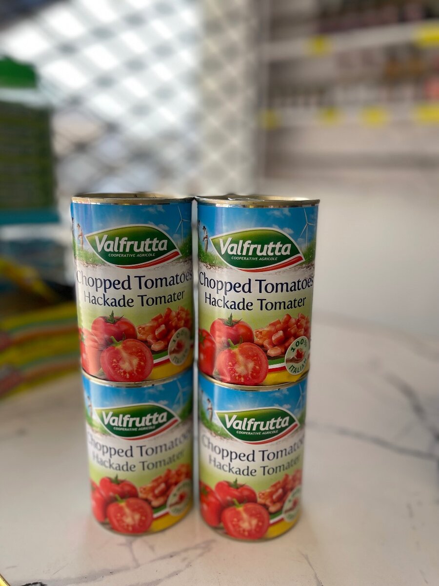 VALFRUTTA  CHOPPED/PEEL TOMATOES 400g