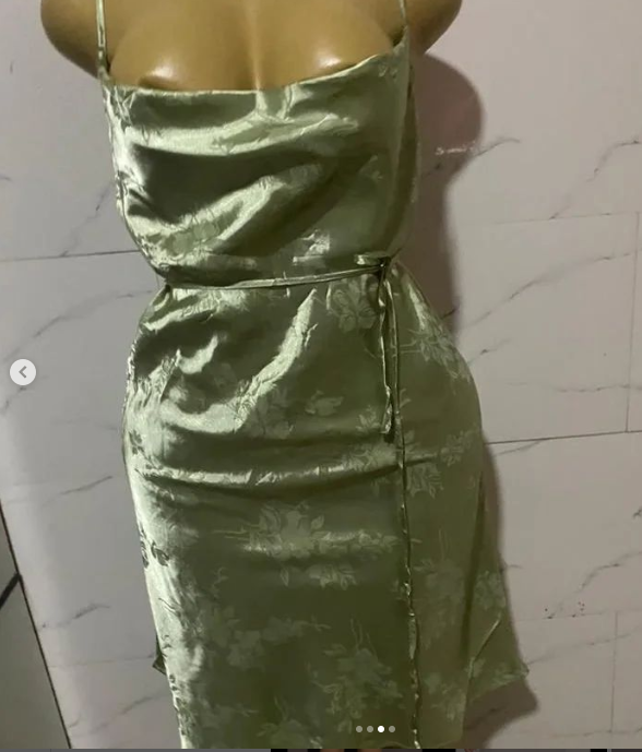 Satin dress 