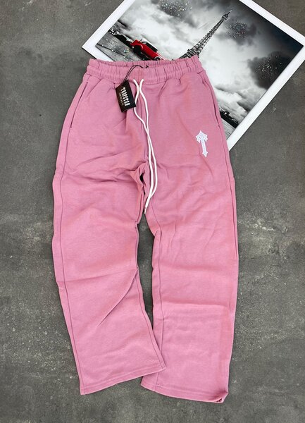 Pantalon de jogging rose