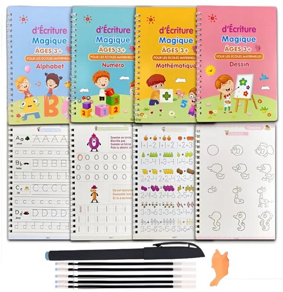 Cahier d'Écriture Magique 3+