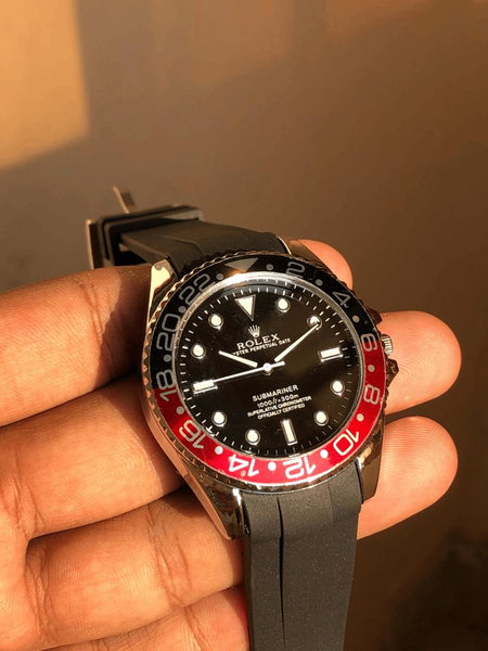 Men's premium quality rolex red blue combo