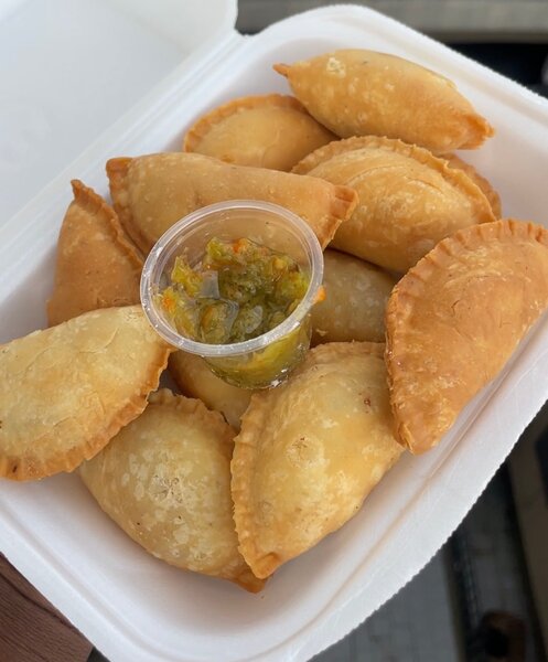 Pastels mixte viande poisson