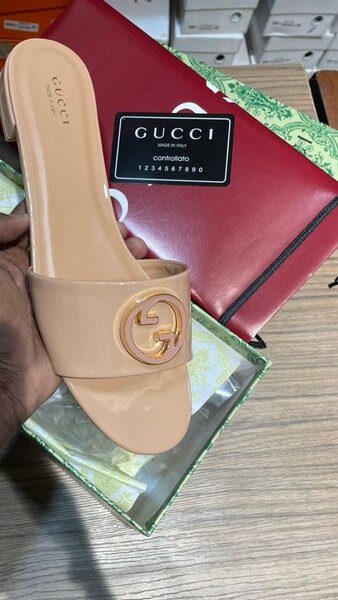 Sandales Gucci Logo Femmes