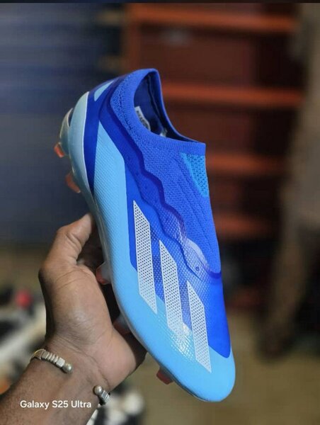 Chaussures de Foot Adulte Bleu