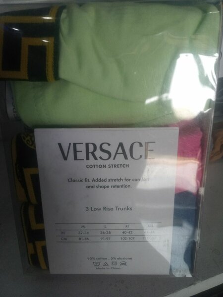 Versace cotton stretch